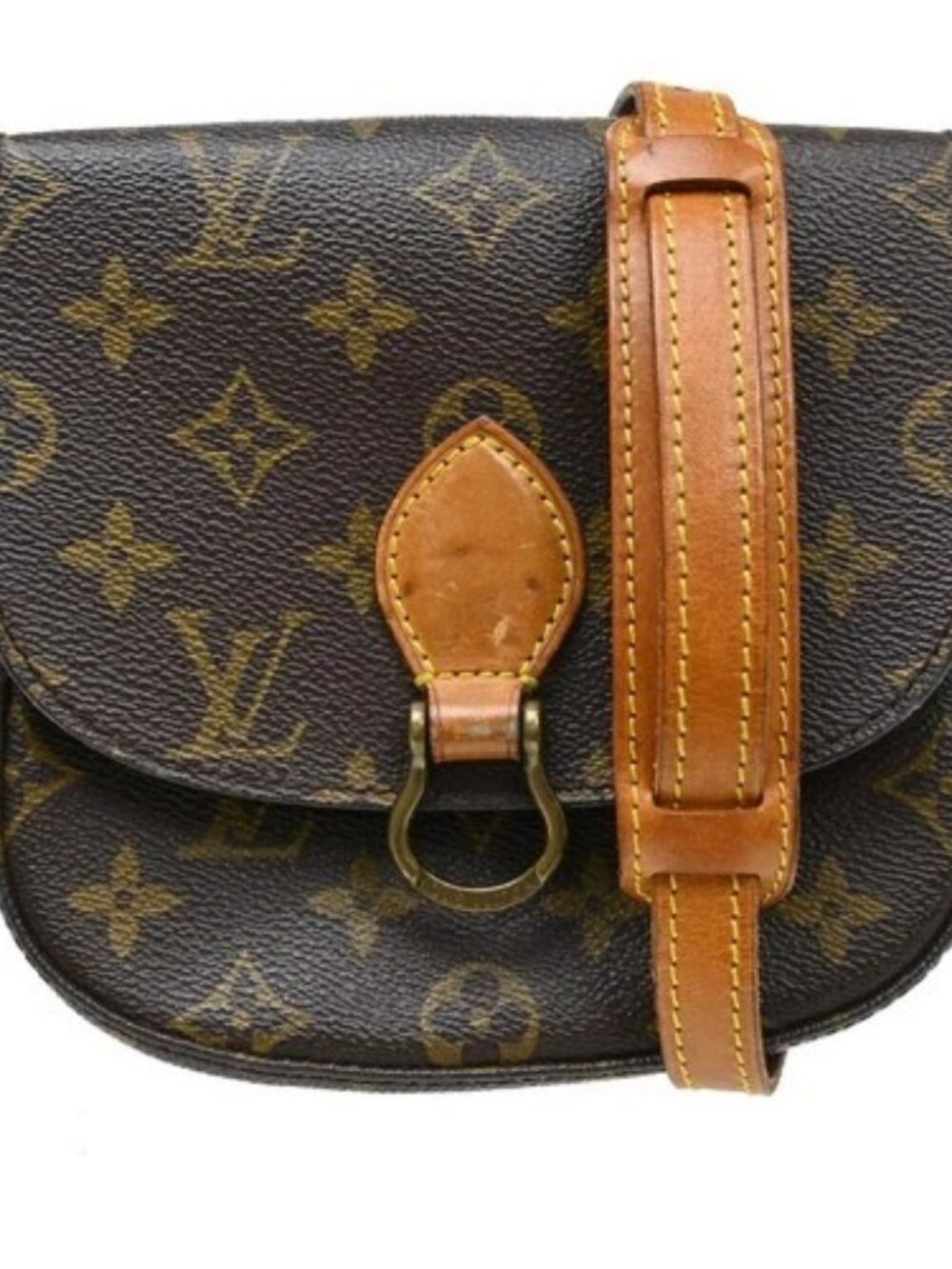 Best05 LOUIS VUITTON SAINT CLOUD PM SHOULDER BAG MONOGRAM M51244 8905VI BQ00874